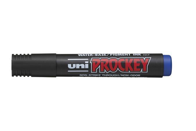 Průmyslový popisovač "Prockey PM-122", modrá, 1,2-1,8 mm, UNI 2UPM122K