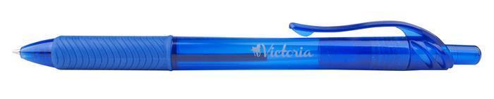 Kuličkové pero, modrá, 0,7 mm, stiskací mechanismus, BP-202301