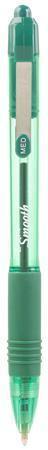 Kuličkové pero "Z-Grip Smooth", zelená, 0,27 mm, stiskací, ZEBRA 22564