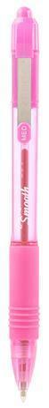 Kuličkové pero "Z-Grip Smooth", růžová, 0,27 mm, stiskací, ZEBRA 22567