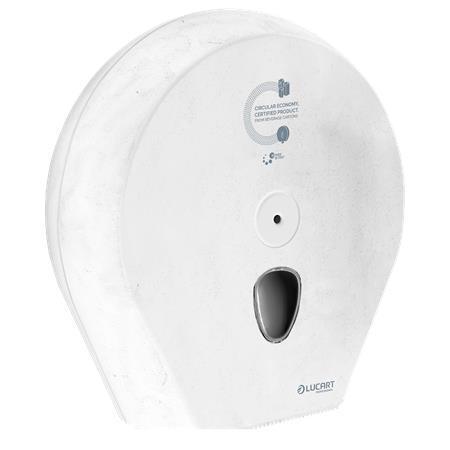 Zásobník na toaletní papír "EcoNatural", bílá, 33,5 x 33,5 x 12,8 cm, LUCART 892449