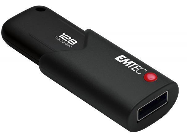 USB flash disk "B120 Click Secure", 128GB, USB 3.2, šifrované, EMTEC ECMMD128GB123
