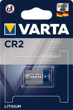 Baterie pro fotoaparáty CR2, 1 ks v balení, VARTA