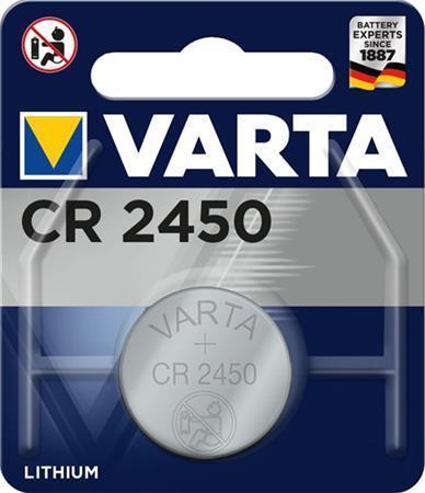 Baterie knoflíková, CR2450, 1 ks, VARTA "Professional"