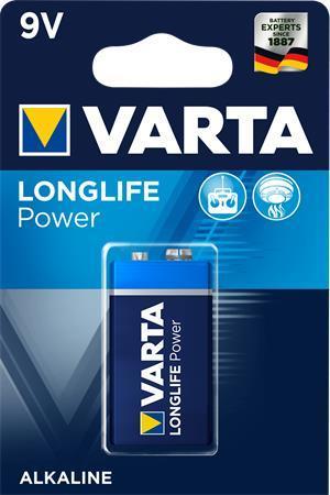 Baterie, 9V, 1 ks, VARTA "High Energy"