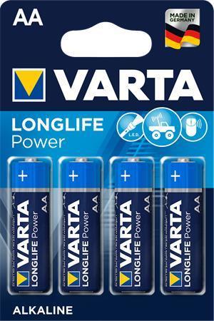 Baterie, AA (tužková), 4 ks, VARTA "High Energy"