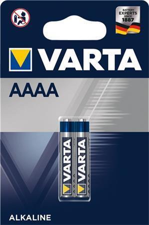 Baterie, LR61, AAAA, 1,5V, 2 ks, VARTA 4061101402