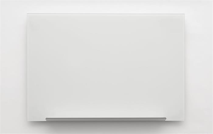 Magnetická skleněná tabule "Diamond", bílá, 38,1x67,7 cm, NOBO
