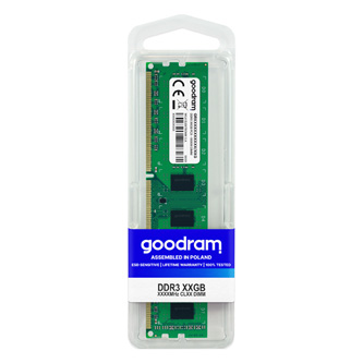 DRAM Goodram DDR3 DIMM 2GB 1600MHz CL11 DR