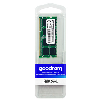 DRAM Goodram DDR3 SODIMM 2GB 1333MHz CL9 DR