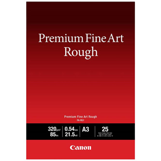 Canon Fine Art Rough, foto papír, matný, bílý, A3, 320 g/m2, 25 ks, 4562C003, inkoustový