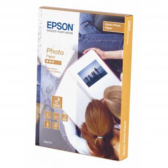 Epson Photo Paper, foto papír, lesklý, bílý, Stylus Color, Photo, Pro, 10x15cm, 4x6", 194 g/m2, 70 ks, C13S042157, inkoustový