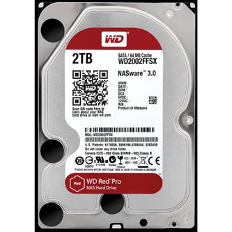Pevný disk NAS, Western Digital, 3.5&quot;, 2000GB, 2TB, WD RED Pro, SATA III, 7200, WD2002FFSX