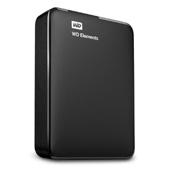 Western Digital externí pevný disk, Elements Portable, 2.5&quot;, USB 3.0, 3TB, 3000GB, WDBU6Y0030BBK-EESN, černý