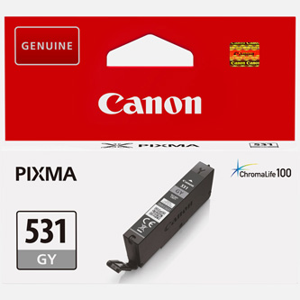 Canon originální ink CLI-531 GY, 6122C001, grey, 324str., Canon Pixma TS8750, TS8751
