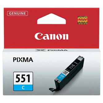 Canon originální ink CLI551C, cyan, 7ml, 6509B001, Canon PIXMA iP7250, MG5450, MG6350, MG7550