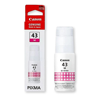 Canon originální ink GI-43 M, magenta, 3700str., 4680C001, Canon Pixma G540, G640