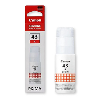 Canon originální ink GI-43 R, red, 3700str., 4716C001, Canon Pixma G540, G640
