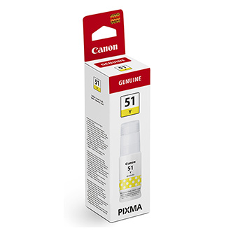 Canon originální ink 4548C001, yellow, 7700str., 70ml, GI-51 Y, Canon PIXMA G1520, G1560, G2520, G2560, G3520, G3560