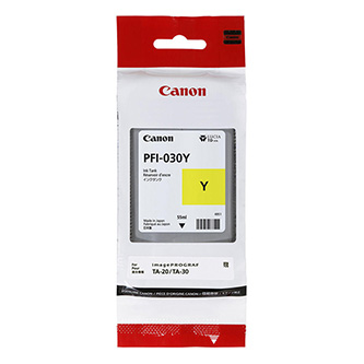 Canon originální ink PFI-030Y, yellow, 55ml, 3492C001, Canon iPF TA-20, iPF TA-30