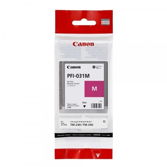 Canon originální ink PFI-031 M, magenta, 55ml, 6265C001, Canon TM-240, TM-340