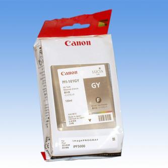 Canon originální ink PFI101GY, grey, 130ml, 0892B001, Canon iPF-5000