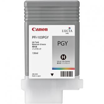 Canon originální ink PFI103PGY, photo grey, 130ml, 2214B001, Canon iPF-5100, 6100