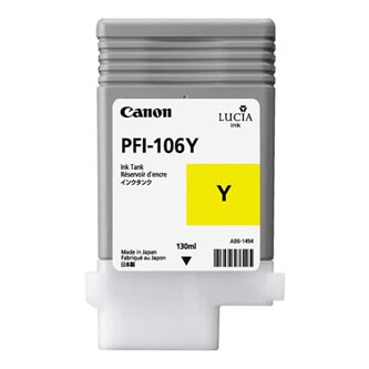 Canon originální ink PFI-206Y, yellow, 300ml, 5306B001, Canon iPF-6400,iPF-6450