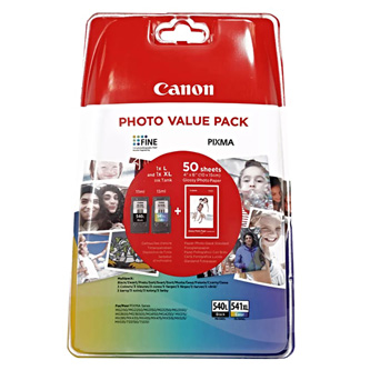 Canon originální ink  Canon PG-540L/CL-541XL Photo Value Pack, black/color, 5224B005, Canon 2-pack Pixma MG2150, 3150, 4150