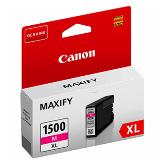 Canon originální ink PGI 1500XL M, magenta, blistr, 12ml, 9194B004, high capacity, Canon MAXIFY MB2050, MB2350