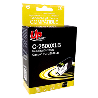 UPrint kompatibilní ink s PGI 2500XL, black, 2500str., 75ml, C-2500XLB, pro Canon MAXIFY iB4050, MB5050, MB5350