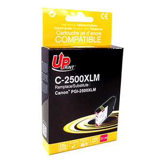 UPrint kompatibilní ink s PGI 2500XL, magenta, 1300str., 21ml, C-2500XLM, pro Canon MAXIFY iB4050, MB5050, MB5350