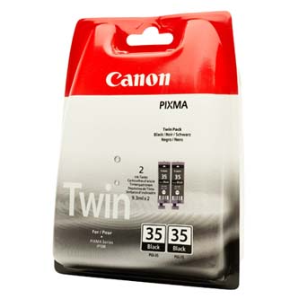 Canon originální ink PGI35BK, black, 2x191str., 1509B012, 2ks, Canon 2-pack Pixma iP100
