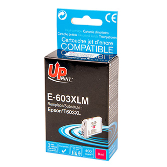 UPrint kompatibilní ink s C13T03A34010, 603XL, magenta, 400str., 9ml, E-603XLM, pro Epson Expression Home XP-2100, 2105, 3100, 310