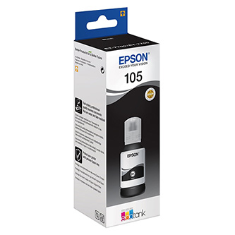 Epson originální ink C13T07C14A, black, Epson EcoTank L8160, L8180