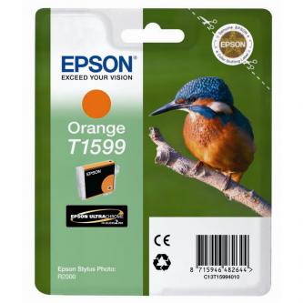 Epson originální ink C13T15994010, orange, 17ml, Epson Stylus Photo R2000