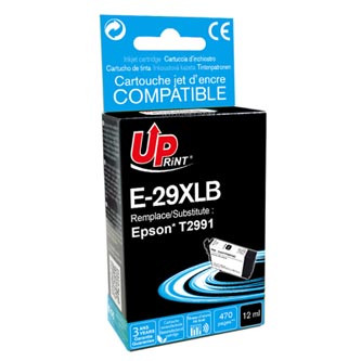 UPrint kompatibilní ink s C13T29914010, T29XL, black, 470str., 12ml, E-29XLB, pro Epson Expression Home XP-235,XP-332,XP-335,XP-43