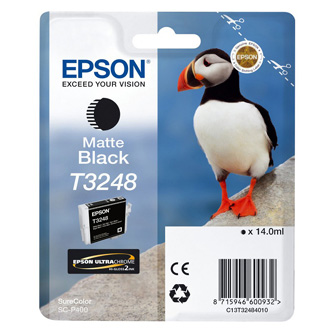 Epson originální ink C13T32484010, matt black, 14ml, Epson SureColor SC-P400