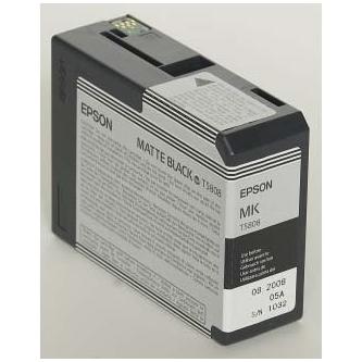 Epson originální ink C13T580800, matte black, 80ml, Epson Stylus Pro 3800