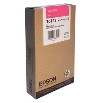 Epson originální ink C13T612300, magenta, 220ml, Epson Stylus Pro 7400, 7450, 9400, 9450