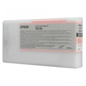 Epson originální ink C13T653600, light vivid magenta, 200ml, Epson Stylus Pro 4900