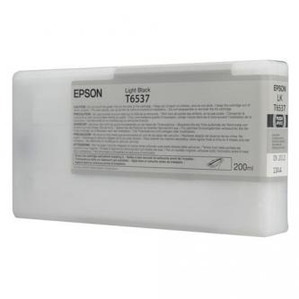 Epson originální ink C13T653700, light black, 200ml, Epson Stylus Pro 4900