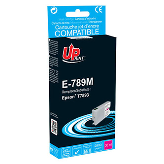 UPrint kompatibilní ink s C13T789340, T789, XXL, magenta, 2900str., 35ml, pro Epson WorkForce Pro WF-5620DWF, WF-5110DW, WF-5690DW