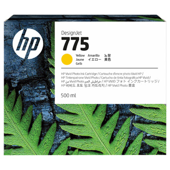 HP originální ink 1XB19A, HP 775, Yellow, 500ml, HP