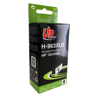 UPrint kompatibilní ink s 3JA30AE, HP 963XL, black, 2000str., 48ml, pro HP Officejet Pro 9012, 9014, 9015, 9016, 9019/P