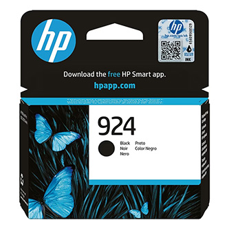 HP originální ink 4K0U6NE#301, HP 924, black, blistr, 500str., HP OfficeJet Pro 8120e, 8130e