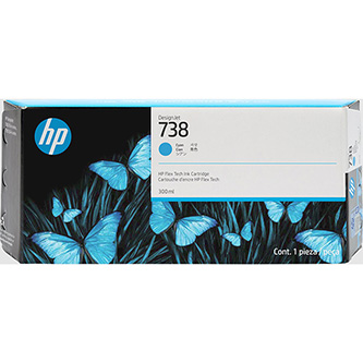 HP originální ink 676M6A, 8287B008, azurová, 2x180str., 2-pack