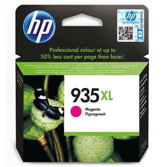 HP originální ink C2P25AE, HP 935XL, magenta, blistr, 825str., 9,5ml, HP Officejet 6812,6815,Officejet Pro 6230,6830,6835