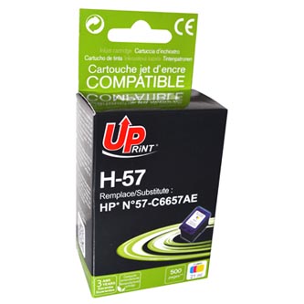 UPrint kompatibilní ink s C6657AE, color, 21ml, H-57CL, pro HP DeskJet 450, 5652, 5150, 5850, psc-7150, OJ-6110
