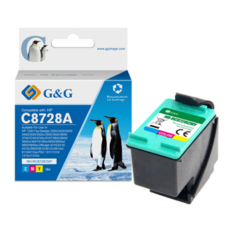 G&G kompatibilní ink s C8728A, CMY, 18ml, ml NH-R8728C/M/Y, pro HP Deskjet 3000 color